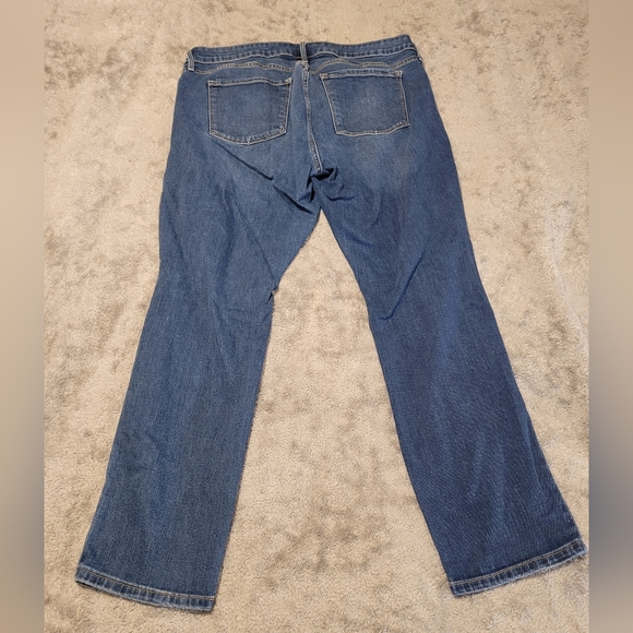 Womans Plus Size Blue Jeans - Picture 4 of 4